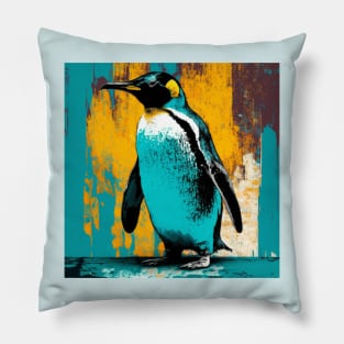 Penguin Pop Design Pillow