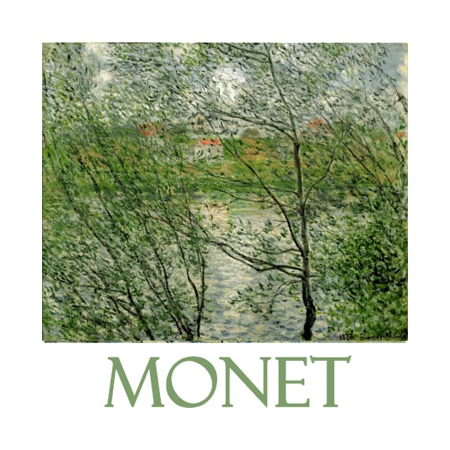 The Isle Grande Jatte (1878) by Claude Monet by Naves