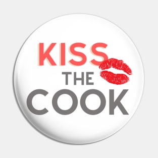 Kiss the Cook Chef Pin