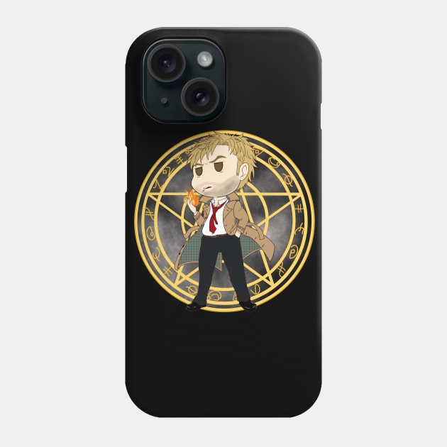 Chibi Dabbler of the Dark Arts Phone Case by StitchingDreams980