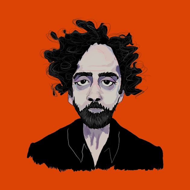 Tim Burton by Myrthe Triepels