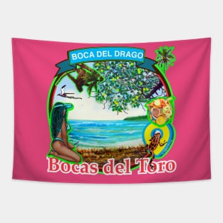 boca del drago Tapestry