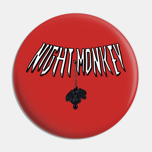 Night Monkey Pin by RobotGhost