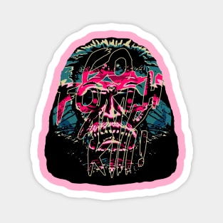 GO FORTH & KILL! Zardoz T-shirt Magnet