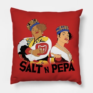 1985 Salt n Pepa simple art Pillow