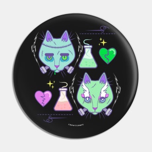 Frankenkitties Pin