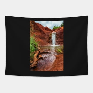 The Red Dirt Waterfall Tapestry