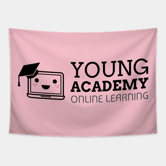 Young Academy Online Learning Tapestry by BB Funny Store