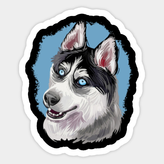 Art Siberian Husky Face Siberian Husky Smile Siberian Husky Dog