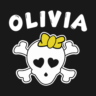 Piratin Olivia Design For Girls And Women T-Shirt