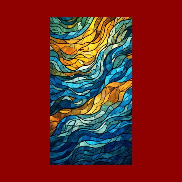 Stained Glass Sea by Kertz TheLegend