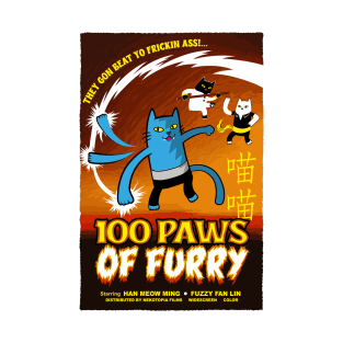 100 Paws of Furry T-Shirt