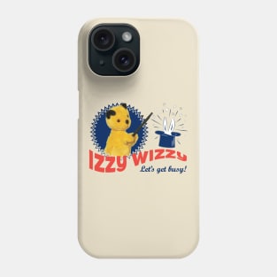 Sooty Retro Izzy Wizzy Let's Get Busy Phone Case