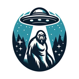 bigfoot alien abductee T-Shirt