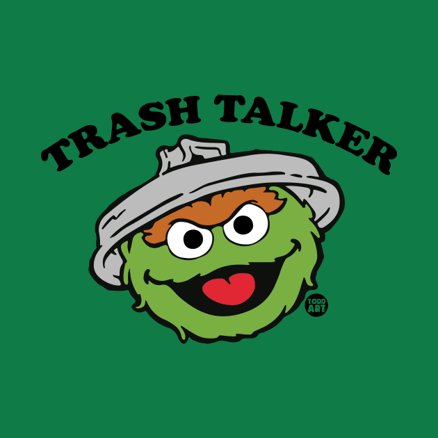 trash talker by toddgoldmanart