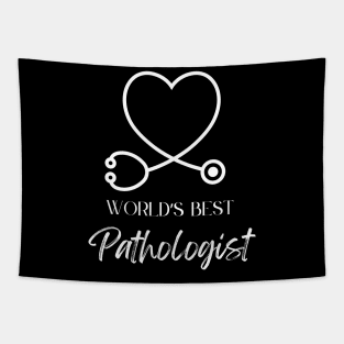 worlds best pathologist Tapestry