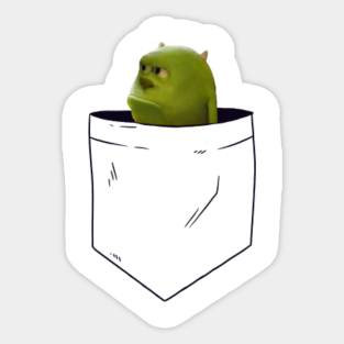 Mike Wazowski Stickers Teepublic