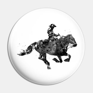 Horse Riding Pin