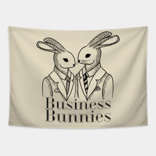 Business Bunnies Tapestry