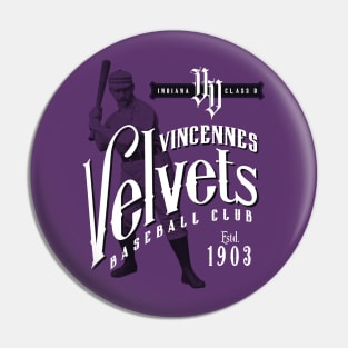 Vincennes Velvets Pin