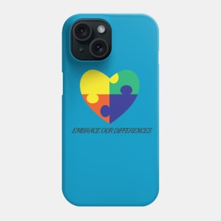 Embrace our differences Phone Case