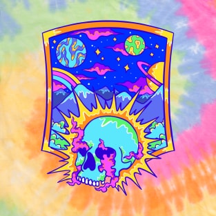 Skull Galaxy Rainbow T-Shirt