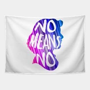 No Means No Tapestry