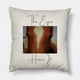 The Eyes Have It Pillow