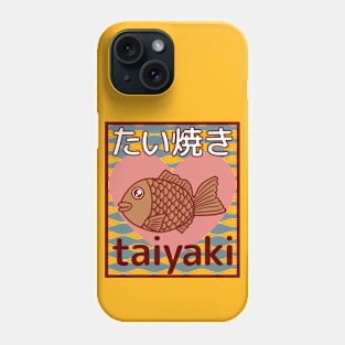 Kawaii Taiyaki  (Japanese fish-shaped cake) Phone Case