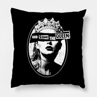 God Save the Queen Taylor Reputation Era Inspired TTPD Pillow