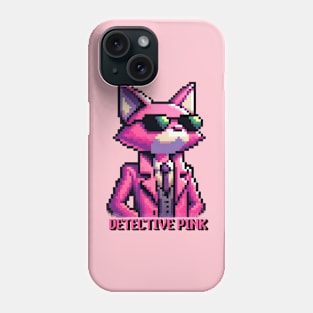 detective panther wearing sun glasses Phone Case