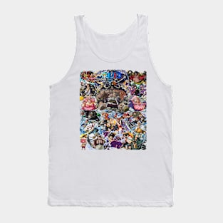 One Piece Parody Black Boys Kids Tank Top - Eiichiro Yoda drawing Luffy  upside down. (Funny One Piece Parody - High Quality Tank Top - Size 1058 -  Ref : 1058)