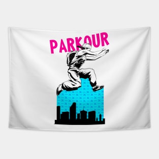 Parkour Tapestry