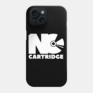 No Cartridge Audio White Phone Case