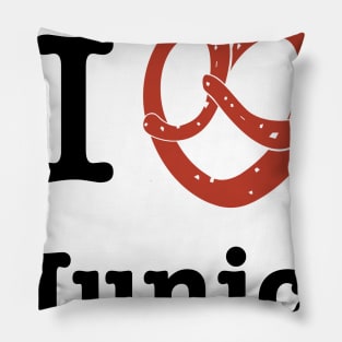 I Love Munich Pillow