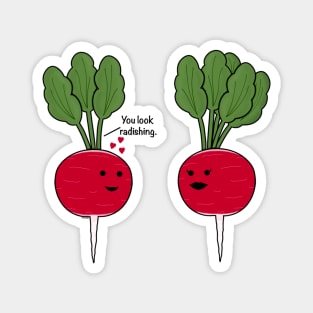 Radish Love Magnet