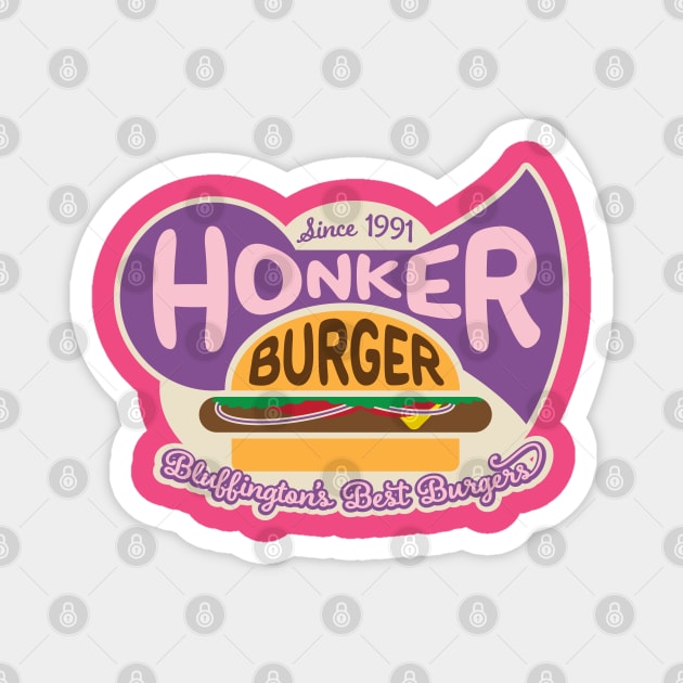 Honker Burger Magnet by Nazonian