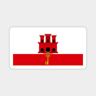 Flag of Gibraltar Magnet