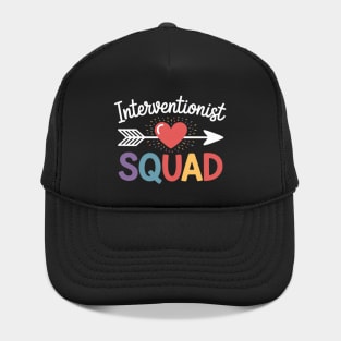 Interventionist Squad Back To School Teacher supplies Men Women Kids Hat