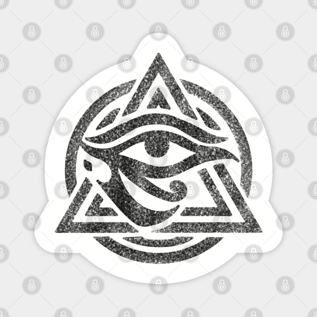 Horus Eye Magnet by Jahaziel Sandoval
