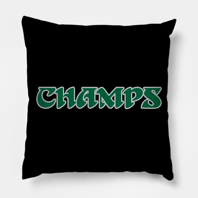 CHAMPS ALT Pillow by Center City Threads
