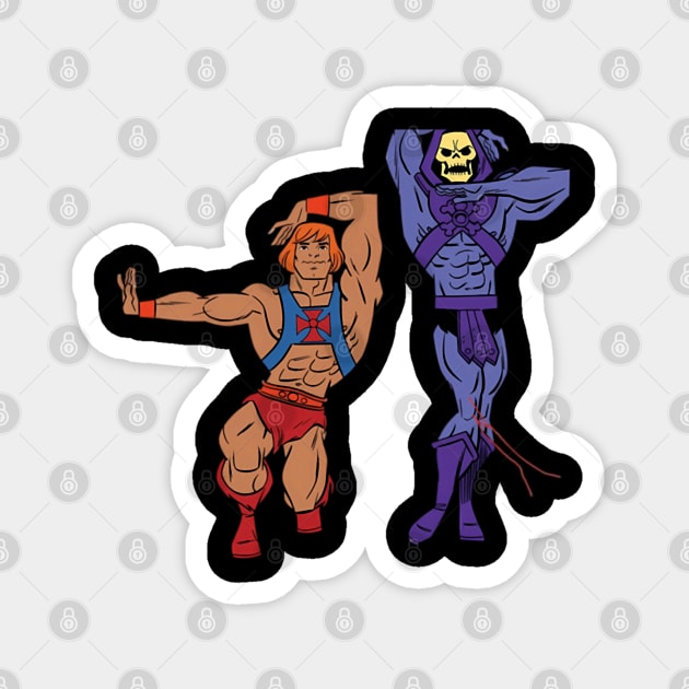 Masters-Of The Universe-Vogue Magnet by Ink Lines