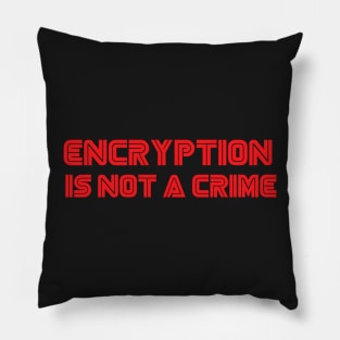 Mr Robot - Encryption is not a crime Pillow