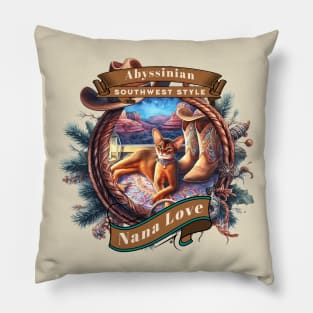 Sedona Cat Southwest Style Nana Love 33A Pillow