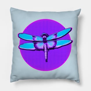 Dragonfly Circle Pillow