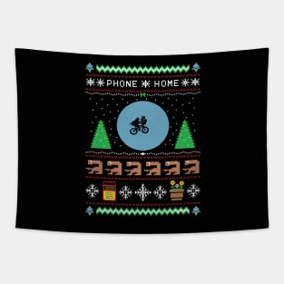 This Christmas, Phone Home Tapestry