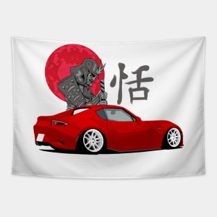 Mazda Miata ND Samurai Tapestry