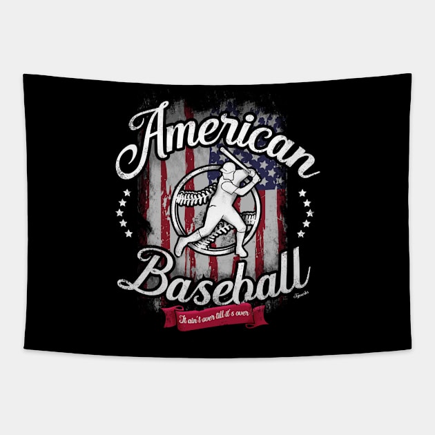 American Baseball Tapestry by FerMinem