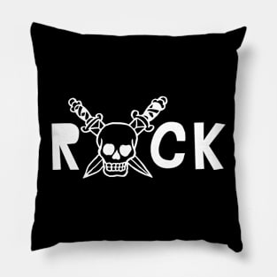 rock logo Pillow