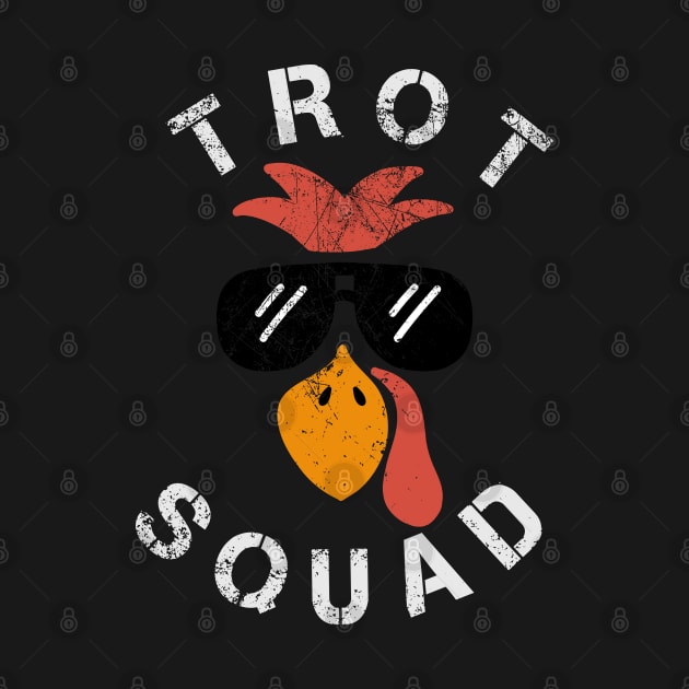 Trot Squad Turkey Thanksgiving by Duhkan Painting